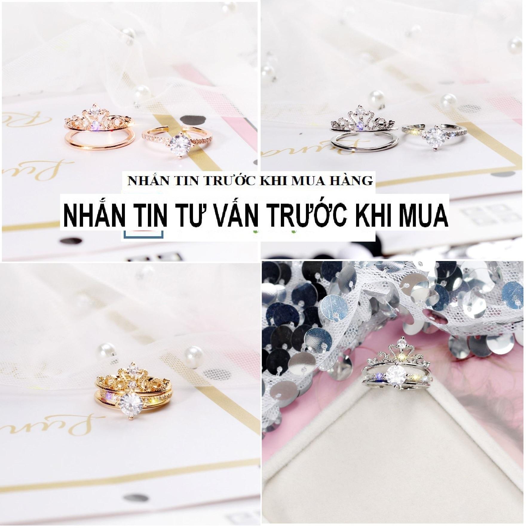 NHẪN VƯƠNG MIỆN LẤP LÁNH HÀN QUỐC CHẤT LƯỢNG. MUA 5 TẶNG 1. ( NHƯ HÌNH 100 % )-( KIỂM TRA KĨ LƯỠNG TRƯỚC KHI GIAO )