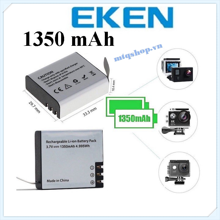 Pin camera hành trình 1050mah