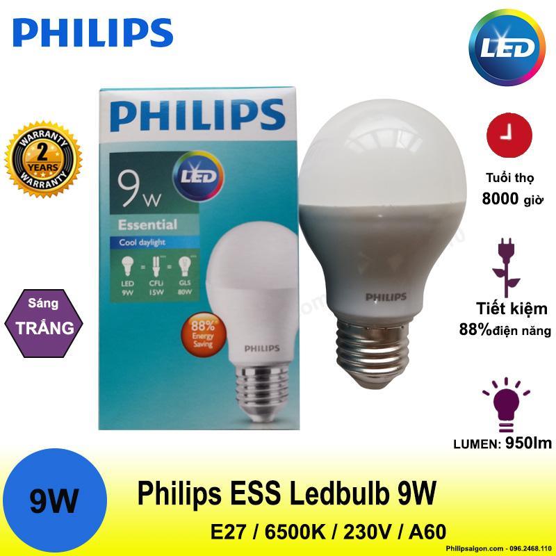 Bóng đèn Led Philips 5W / 7W / 9W / 11W / 13W siêu sáng - siêu tiết kiệm điện - bảo hành 24 tháng - PhilipSaigon