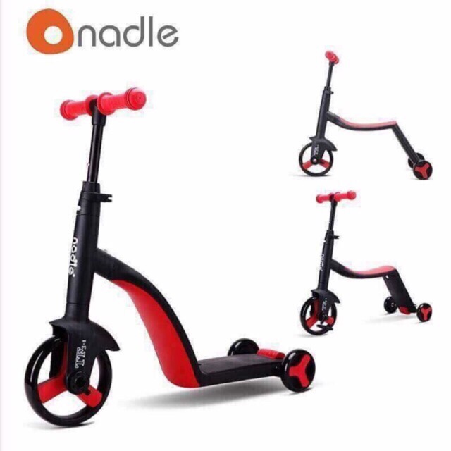 Xe scooter Nadle 3 trong 1 đa năng nhập khẩu ( Siêu xe đa năng nadle 3 in 1 )