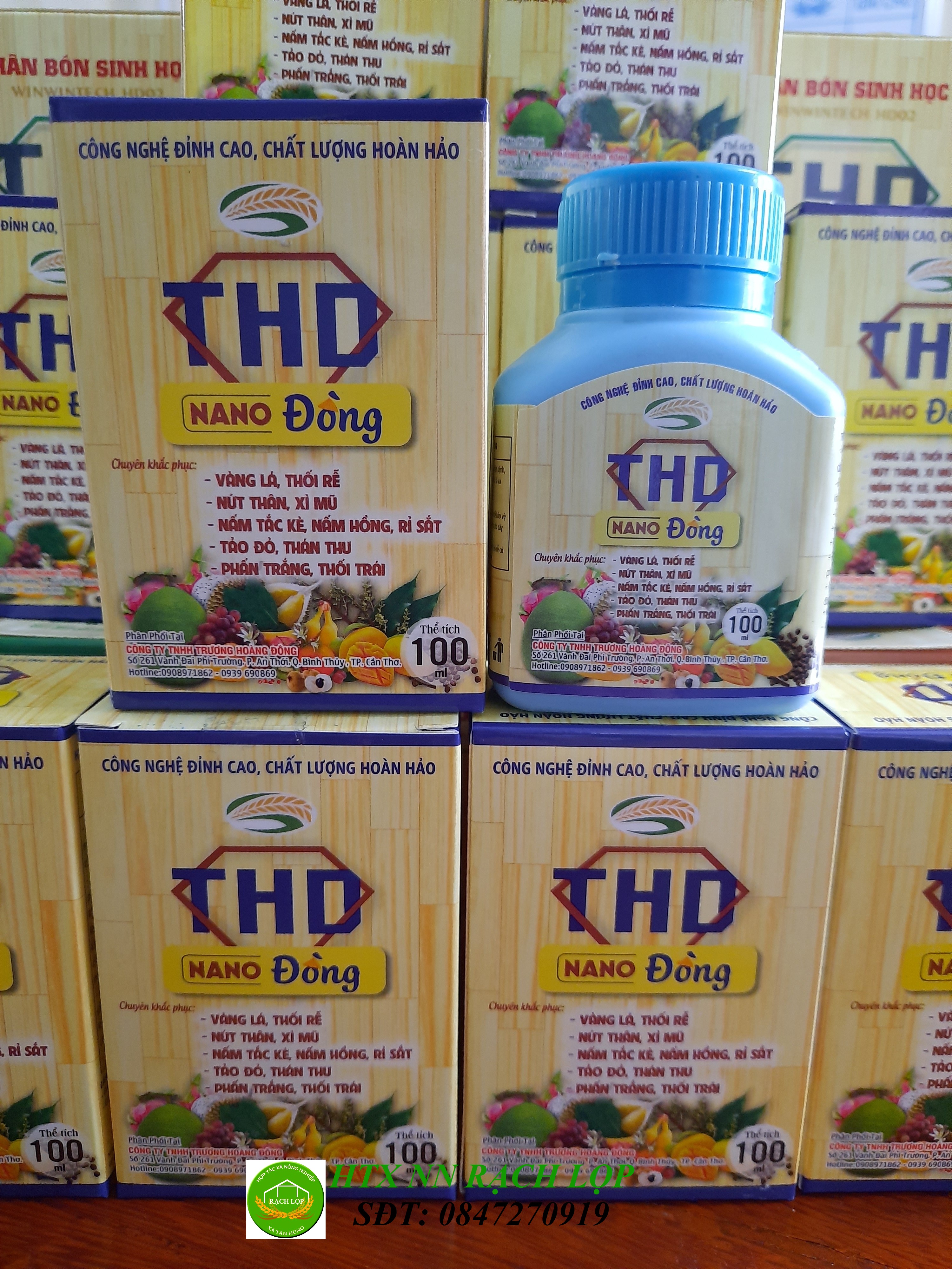 Phân Bón Sinh Học THD - NANO Đồng