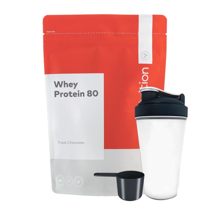 Combo Tiết Kiệm Sữa tăng cơ - whey protein 80 - Go Nutrition - 2,5kg  - 100 lần dùng  & Bình lắc 700 ml cao cấp
