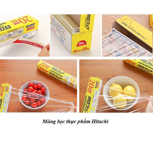 [HCM]Màng bọc thực phẩm Hitachi Nhật bản 30cm x 20m