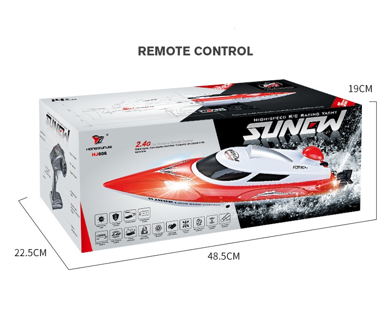 Cano điều khiển từ xa tốc độ cao HJ806 tốc độ 35km/h