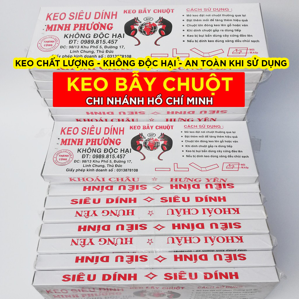 Keo Bẫy Chuột Minh Phương Siêu Dính