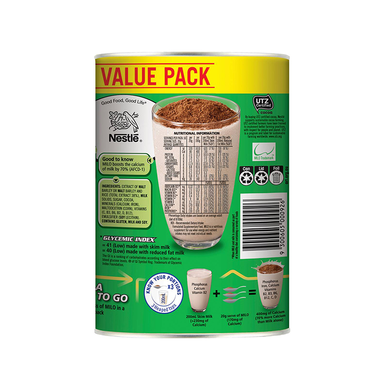 Sữa MILO Úc hộp 1kg