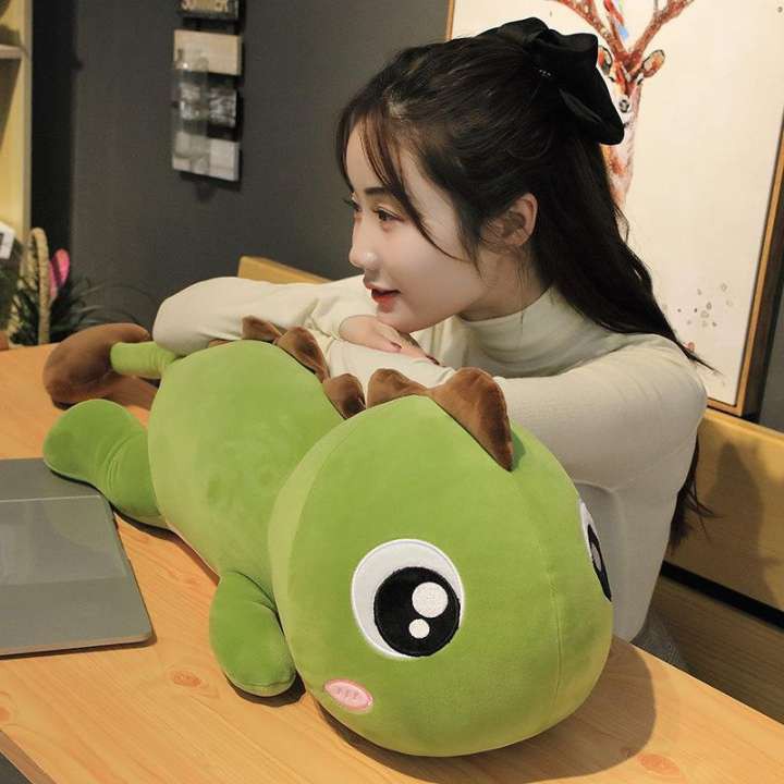 (Ảnh thật) Gấu Bông Khủng Long Đuôi Tim - Siêu Mềm Mịn - Size 40cm