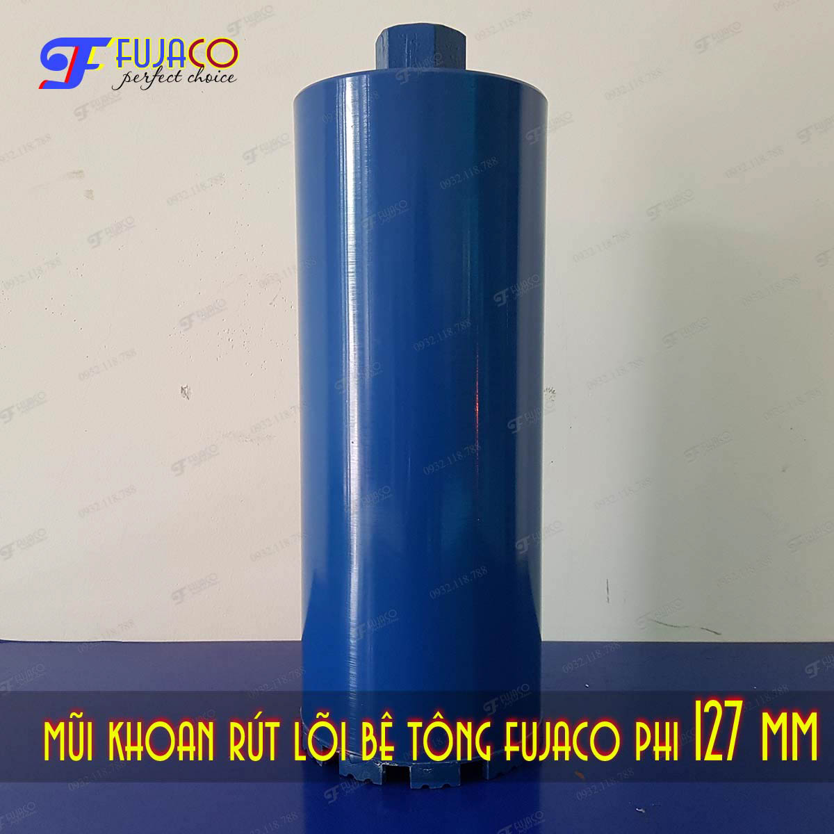 [HCM]Mũi khoan rút lõi bê tông phi 127 mm - FUJACO