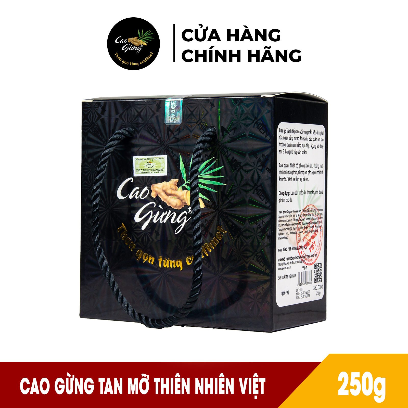 Cao Gừng 250 Gram