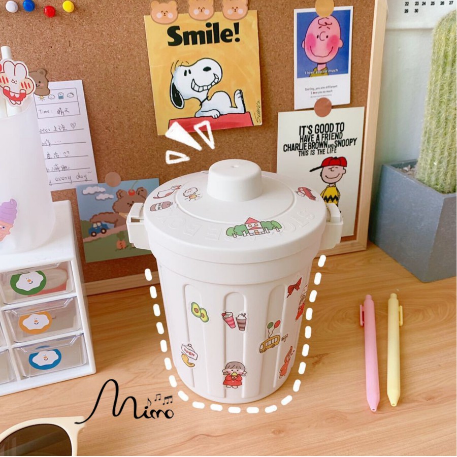 Thùng rác mini để bàn tiện lợi