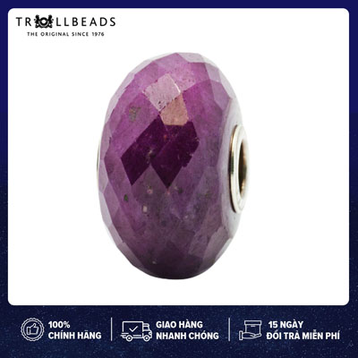 TROLLBEADS Đá Quý Tự Nhiên Ruby TSTBE-30003