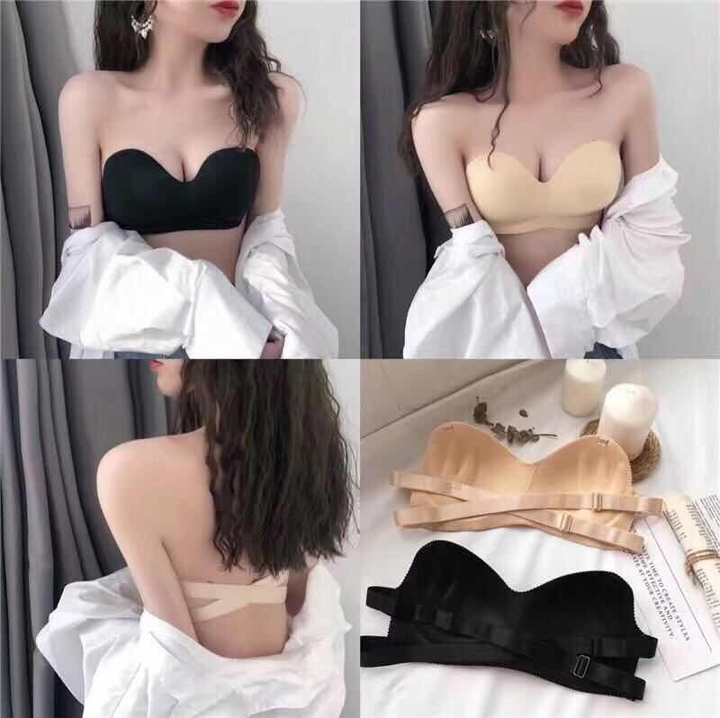 BRA SU QUAY CHÉO LƯNG-Áo bra nữ dây chéo lưng mút mỏng