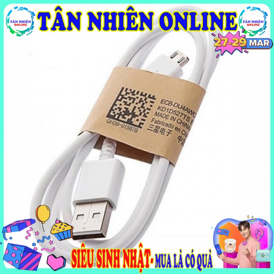Cáp sạc điện thoại giá rẻ cho samsung, chân Micro USB, sạc, chuyển file dể dàng