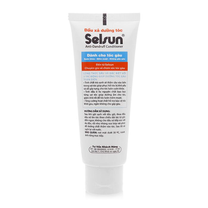 [HCM]Dầu xả dưỡng tóc Selsun Anti-Dandruff Conditioner 100ml