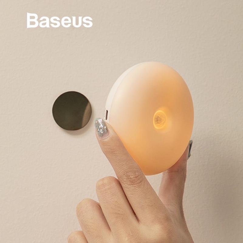 Đèn ngủ cảm biến Baseus Intelligent Induction Nightlight Garden series - Pin sạc