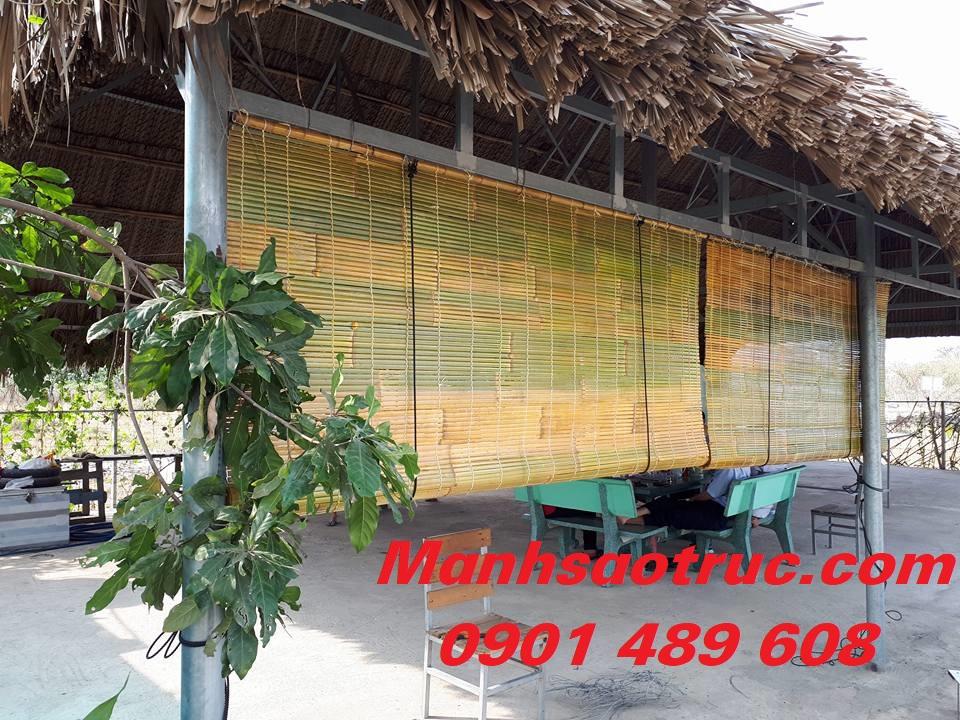 Mành trúc che nắng ban công tphcm