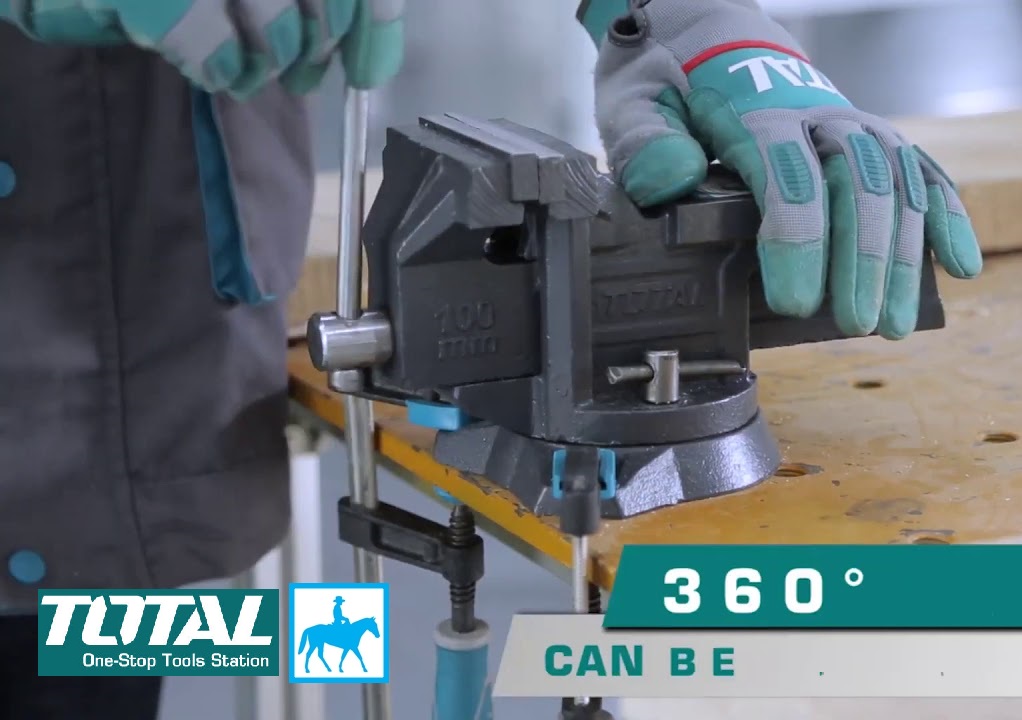 Êtô eto kẹp 4inch Bench Vice Total THT6146 HBV084
