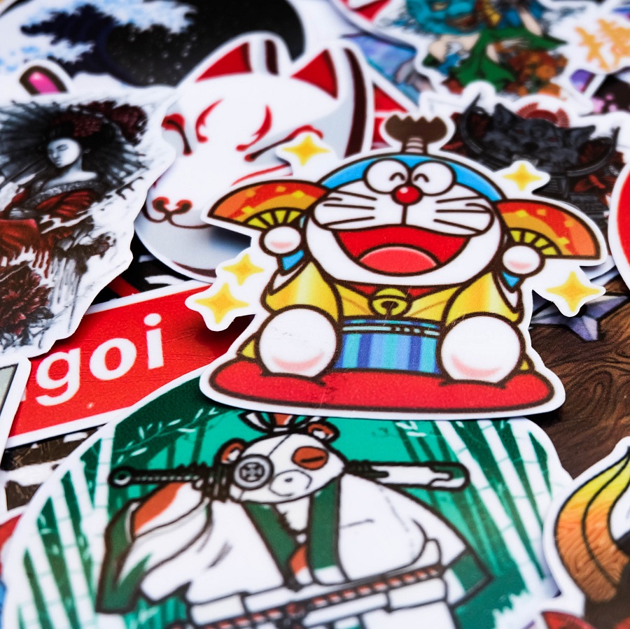 [HCM]Bộ hình dán Nhật Bản - Japanese sticker pvc chống nước cao cấp không bay màu - Owl Sticker