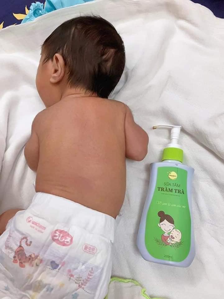 SỮA TẮM TRÀM TRÀ GREENBON CHO BÉ