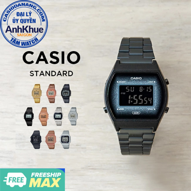 Đồng hồ nữ dây kim loại Casio Standard chính hãng Anh Khuê B640 & B650 Series