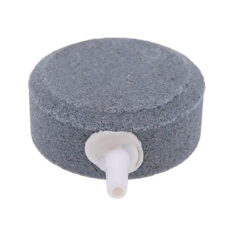 Đĩa sủi khí ô xi mini kích thước 60x15mm màu xám cho bể cá, hồ cá cảnh