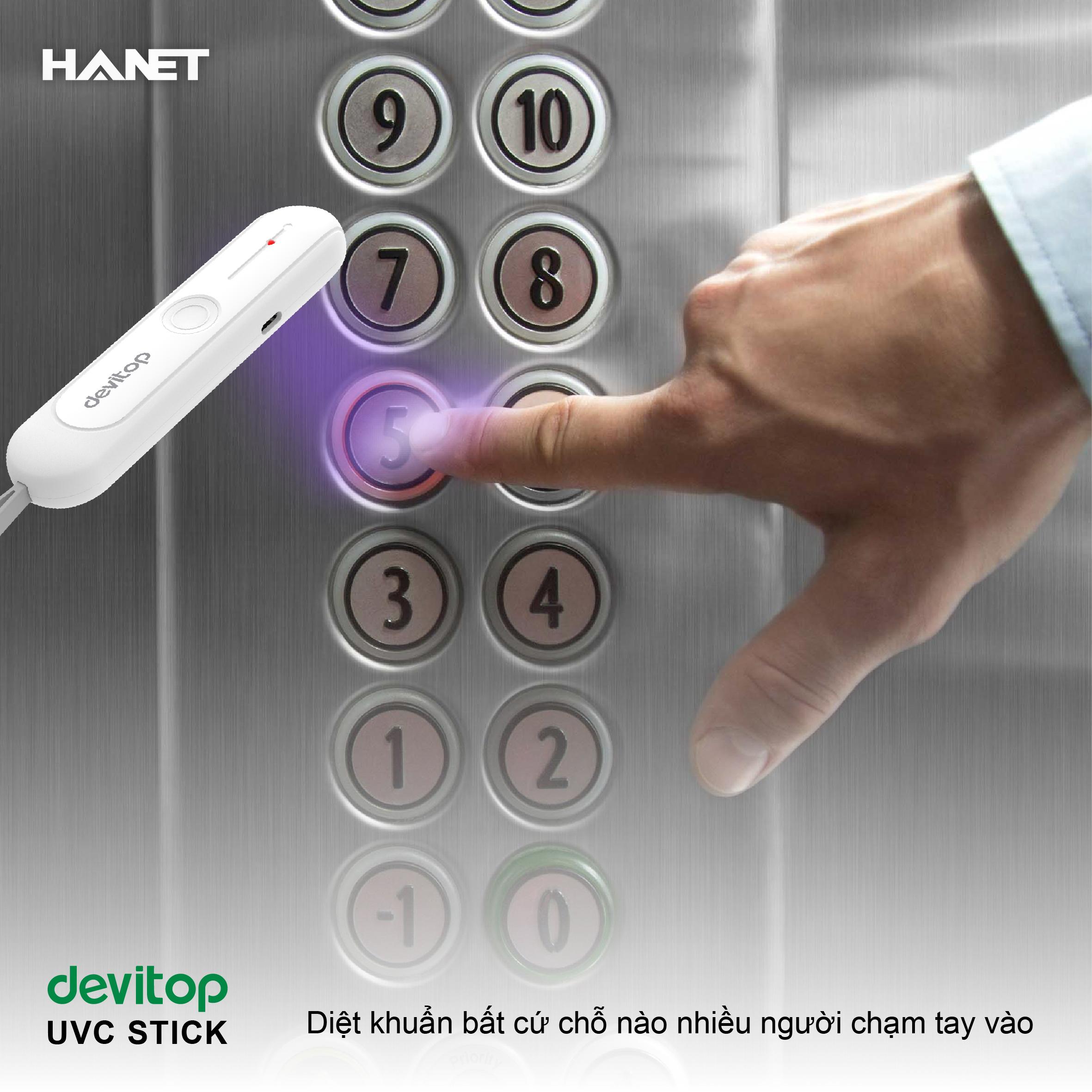 [HCM]Đèn diệt khuẩn khử trùng HANET Devitop UVC Stick