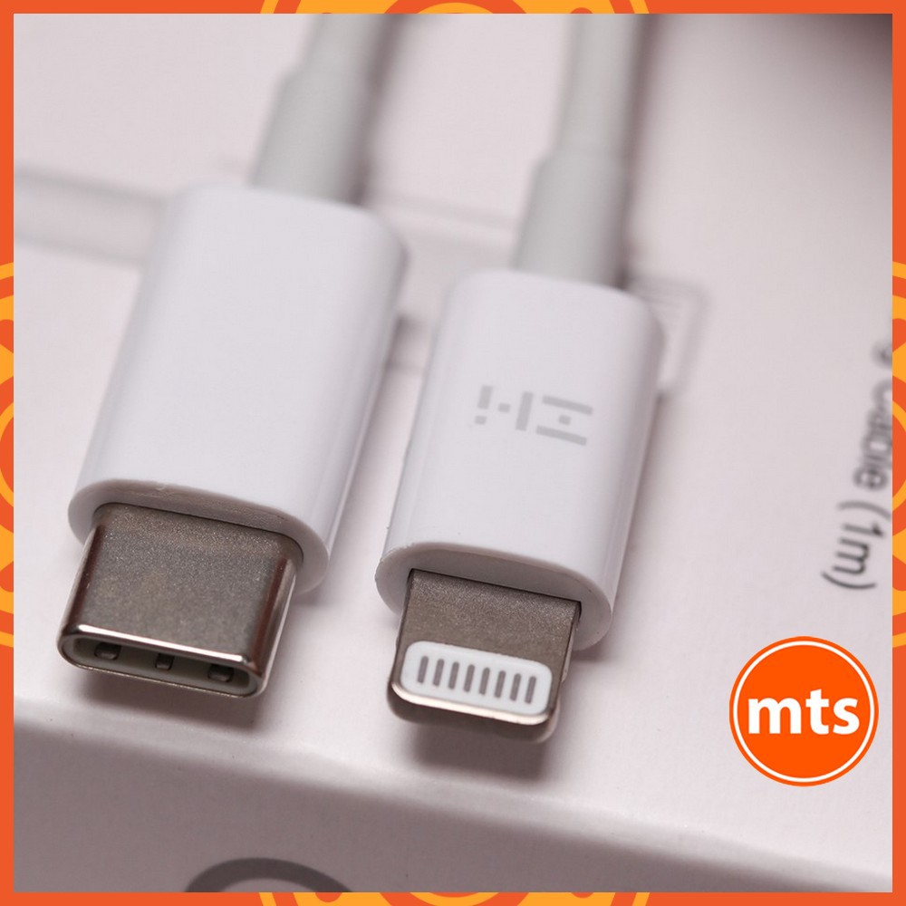 Cáp sạc chuyển đổi Type C sang Lightning Xiaomi ZMI AL870 1M