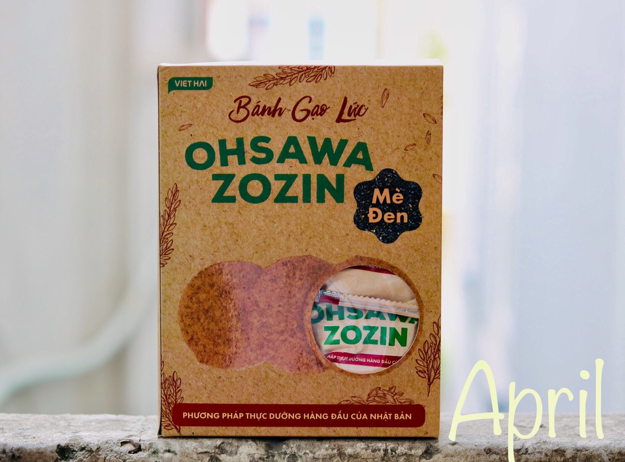 Bánh gạo lức OHSAWA ZOZIN