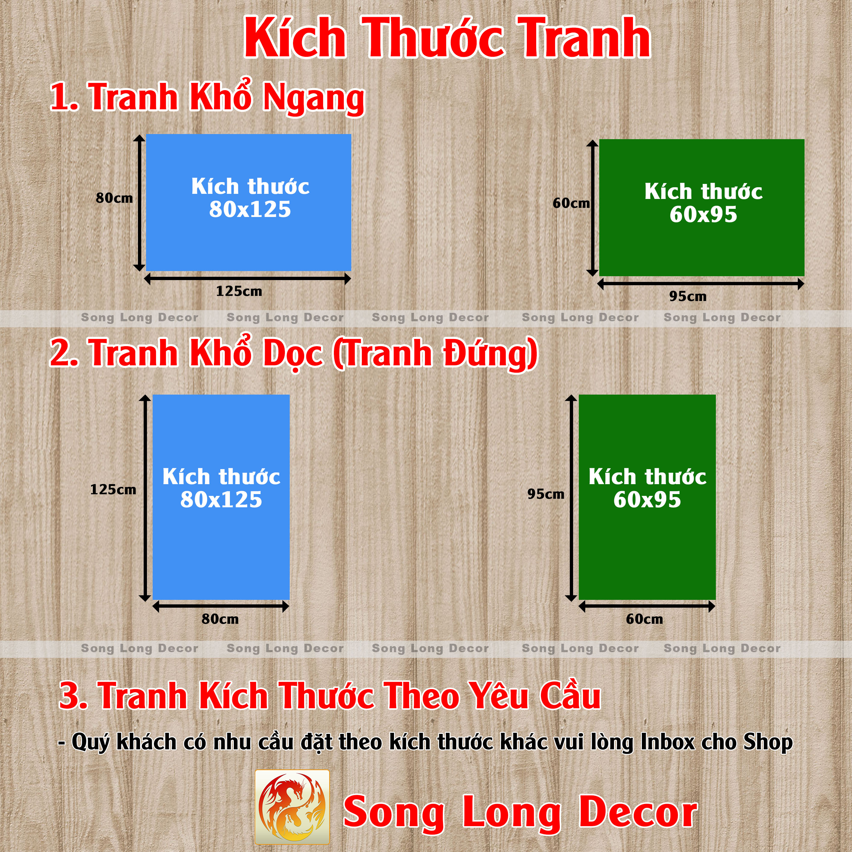 Tranh dán tường 3d - Demo Tranh Dán - Song Long Decor