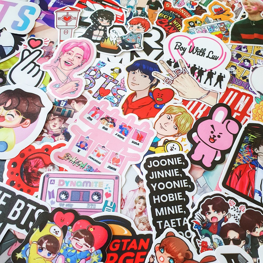 [HCM]Set hình dán BTS Kpop Không thấm nước siêu hot  - Owl Sticker