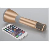 Micro karaoke Bluetooth có loa K- 068 3 in 1 (Vàng)  