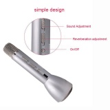 Micro kèm Loa 3 trong 1 kết nối Bluetooth - K088 (Bạc)