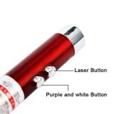 Móc khóa đèn laser 3 trong 1
