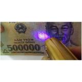 Móc khóa đèn laser 3 trong 1