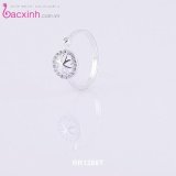 Nhẫn nữ trang sức bạc S925 Italia Bạc Xinh - Cỏ bốn lá may mắn RR1288