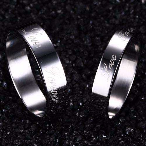 [HCM]Nhẫn cặp Love Forever N238 (Màu bạc)
