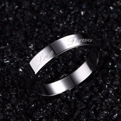 [HCM]Nhẫn cặp Love Forever N238 (Màu bạc)