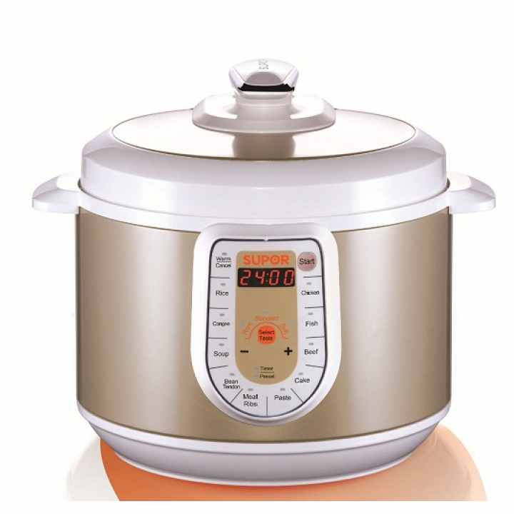 Nồi áp suất điện Supor CYSB50YC10VN-100 5L (Vàng)