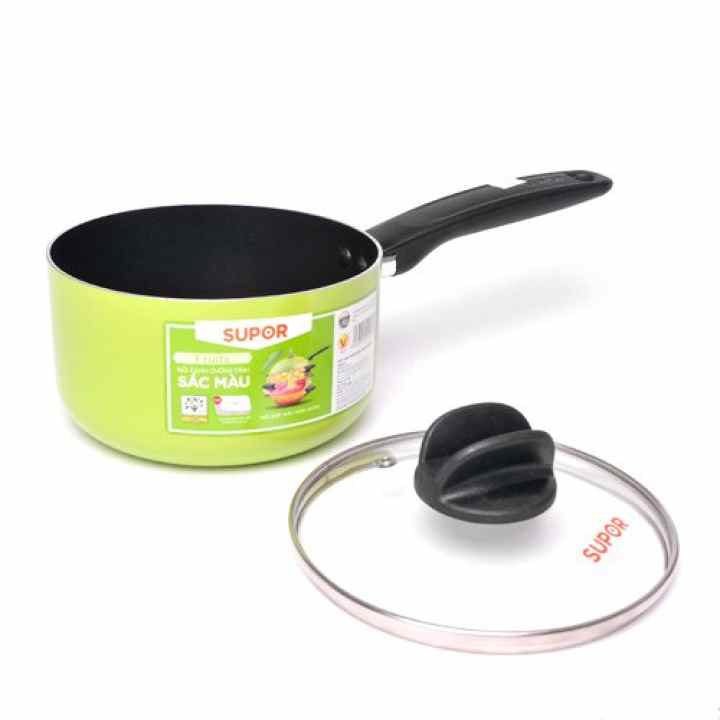 Nồi bột sữa màu sắc S08A16 16cm (Xanh cốm)