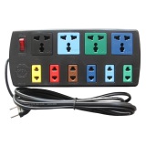 [HCM]Ổ cắm điện đa năng LIOA 4D6S32 (Đen)