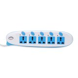 Ổ cắm điện Xinying XY-858 (Xanh dương)