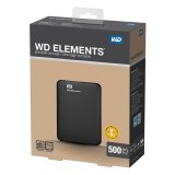 Ổ cứng di động WD Element 500GB (Đen)