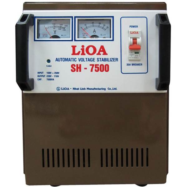 Ổn áp LIOA 1P SH – 7.5KVA - SH-7500