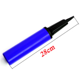 Ống Bơm Bong Bóng dài 28 cm (Xanh dương).
