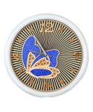 Đồng hồ bướm xanh MGBX Táo Decor  (Nâu)