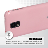 Ốp lưng Jelly Mercury Galaxy S5 -  Ốp dẻo Silicone Goospery (Hồng)