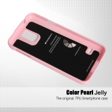 Ốp lưng Jelly Mercury Galaxy S5 -  Ốp dẻo Silicone Goospery (Hồng)