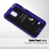 Ốp lưng Jelly Mercury Galaxy S5 -  Ốp dẻo Silicone Goospery (Tím)