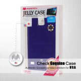 Ốp lưng Jelly Mercury Galaxy S5 -  Ốp dẻo Silicone Goospery (Tím)