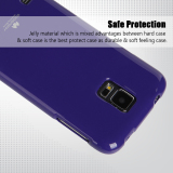 Ốp lưng Jelly Mercury Galaxy S5 -  Ốp dẻo Silicone Goospery (Tím)